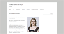 Desktop Screenshot of madlenottenschlaeger.de